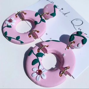 Handmade Floral Earrings